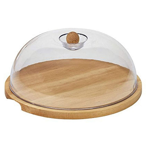 Bisetti Beechwood Cheese Holder Without Handles 12 3 16 x 5 1 2